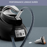 Calor Centrale Vapor Express Anti-Calc SV8055C0, NC, Negro y Blanco,