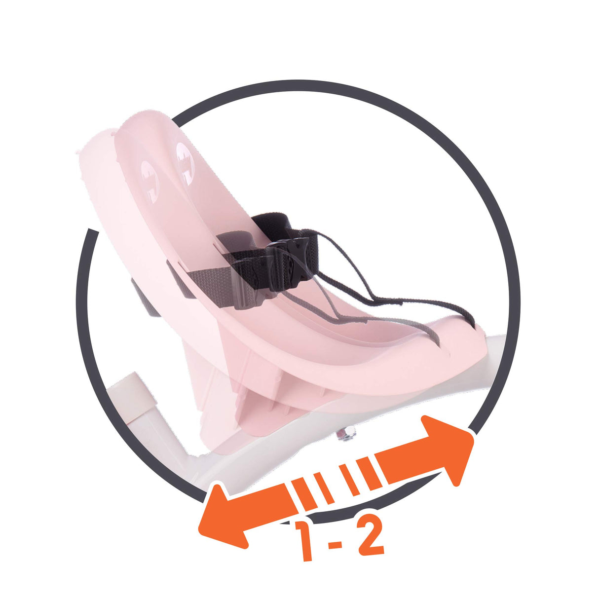 Smoby-Triciclo Be Move Confort Rosa (740415), Color (7600740415)