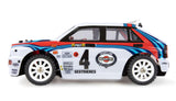 Amewi Hyper Go Lancia Delta HF Integrale Rallye/Drift 4WD RC teledirigido 1:14 RTR, Color Blanco