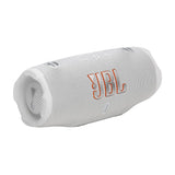 JBL Charge 6, Altavoz Bluetooth portátil inalámbrico, 28h de batería, Resistencia al Agua IP68, a Prueba de Polvo y caídas, Sonido Pro con AI Sound Boost, Compatible con Auracast, Blanco