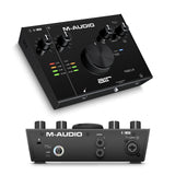 M-Audio AIR 192|4 - Interfaz de audio, Tarjeta de sonido USB, USB-C, 2 entradas, 2 salidas, software de estudio, para grabación de instrumentos, producción musical y monitorización
