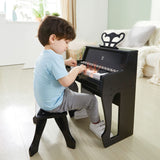 Hape - Piano con Taburete Aprende con Luces Negro (E0629)