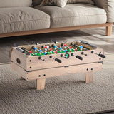 VEVOR Mesa de Juego Combinada 4 en 1 de Hockey de Aire de 82 cm, con Billar, Hockey, Futbolín, Ping Pong, Empujadores y Discos, Mesa de Juegos Deportivos a Niños, Sala de Juegos Familiar, Oficina
