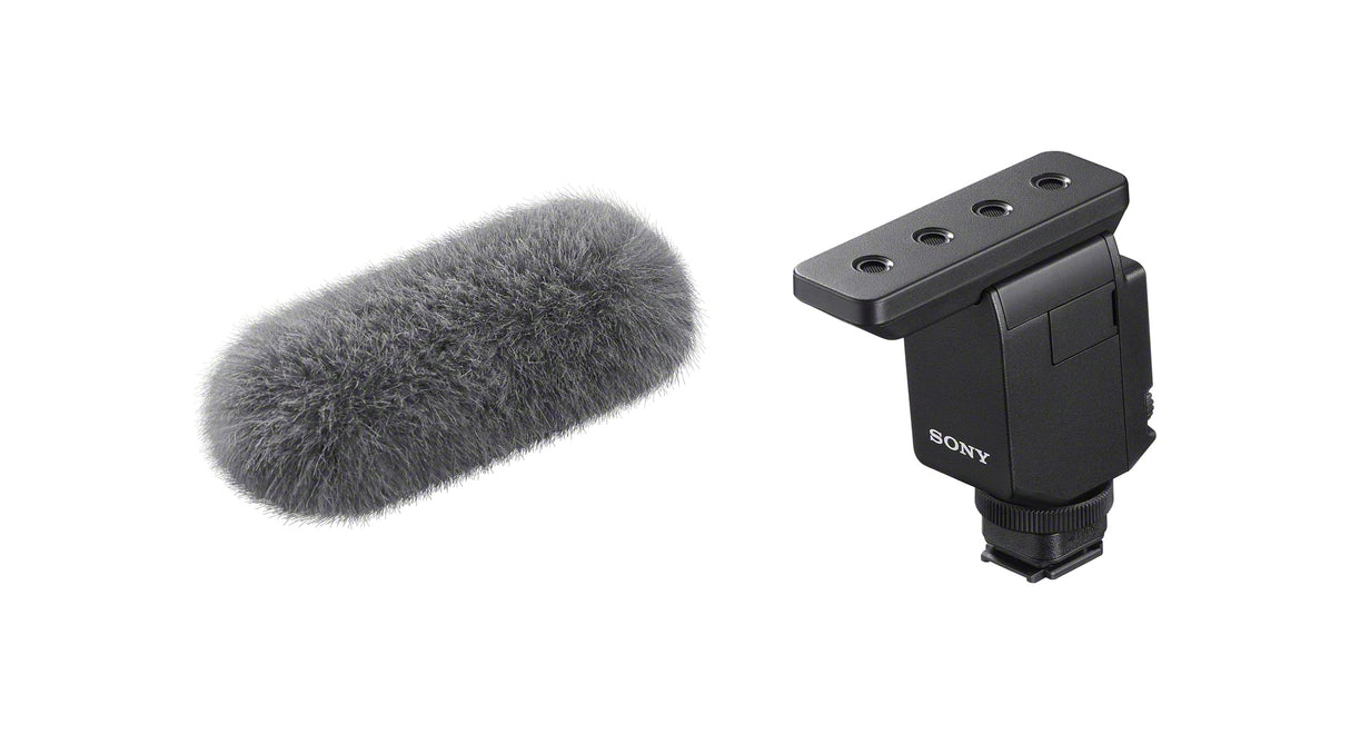 Sony ECM-B10 Micrófono direccional (Compacto, inalámbrico, sin batería), Negro