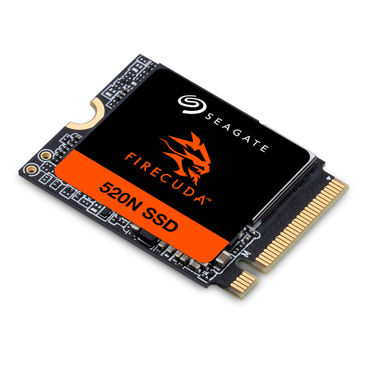 Seagate FireCuda 520N 1024GB NVMe Gaming SSD, M.2 2230-S2,PCIe G4 x4, con Servicios Rescue, Modellnr.: ZP1024GV3A002