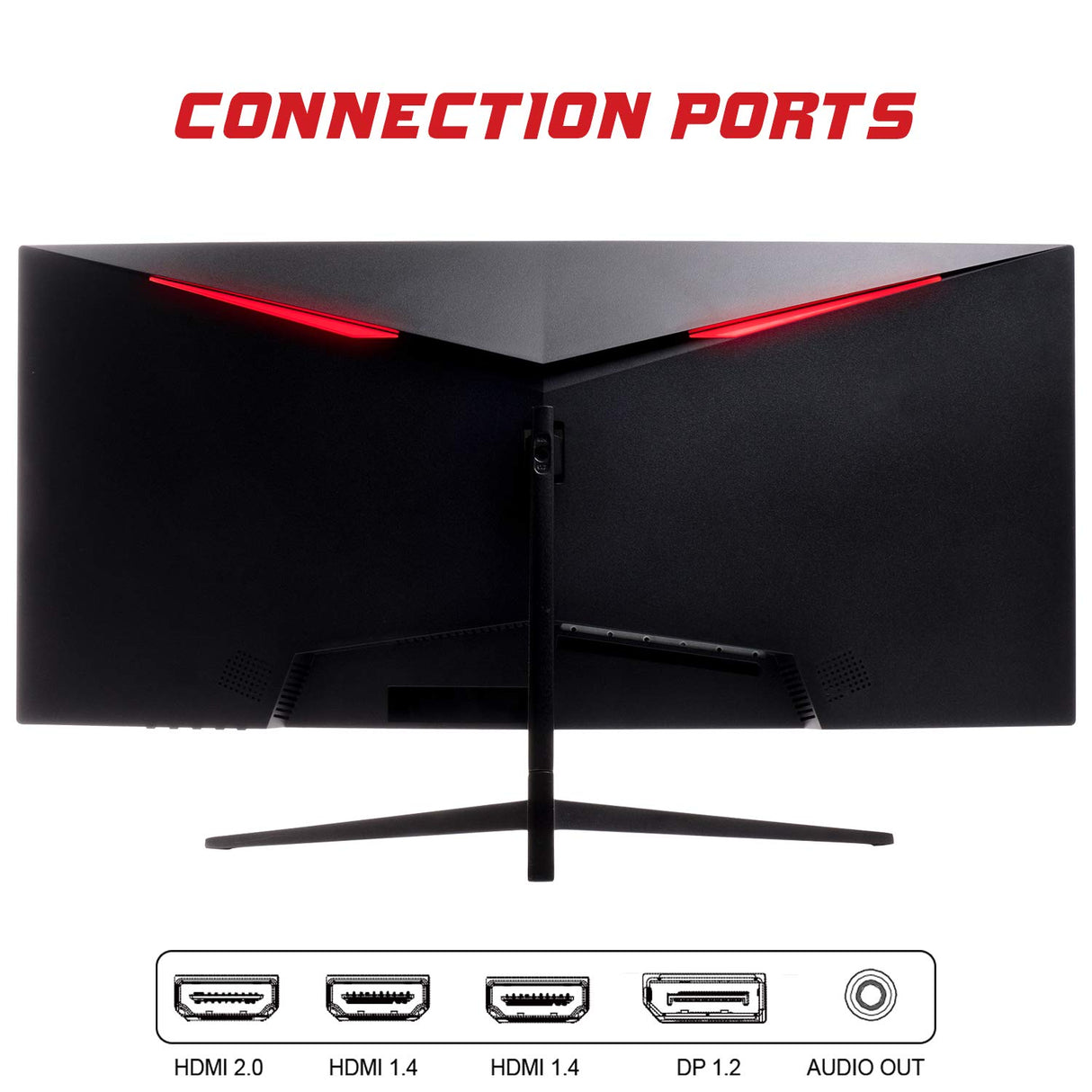 Itek Monitor GGC - 30" Curved R1800, WFHD 2560x1080 UltraWiide, VA, 200Hz, 21:9, 1ms MPRT, 3xHDMI, DP, Audio, HDR Ready, Adapt Sync, Negro