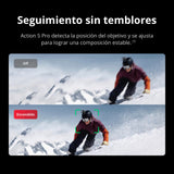 DJI Pack Estándar Osmo Action 5 Pro, cámara Sumergible, Sensor 1/1.3", vídeo 4K/120 fps, Seguimiento de Objetivos, estabilización, 2 Pantallas táctiles OLED, cámara de acción 4K para Deportes y Vlogs