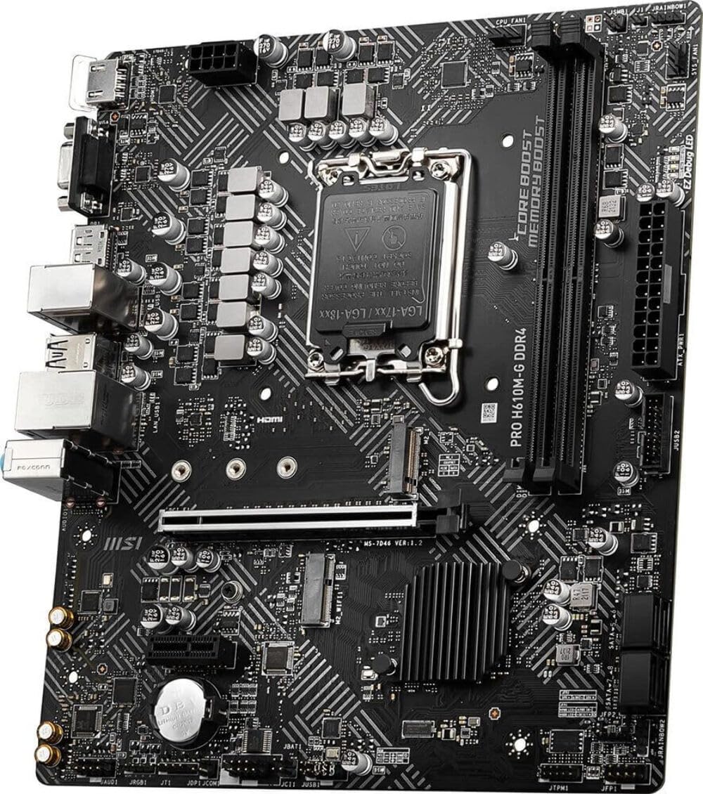 Pro H610M-G DDR4
