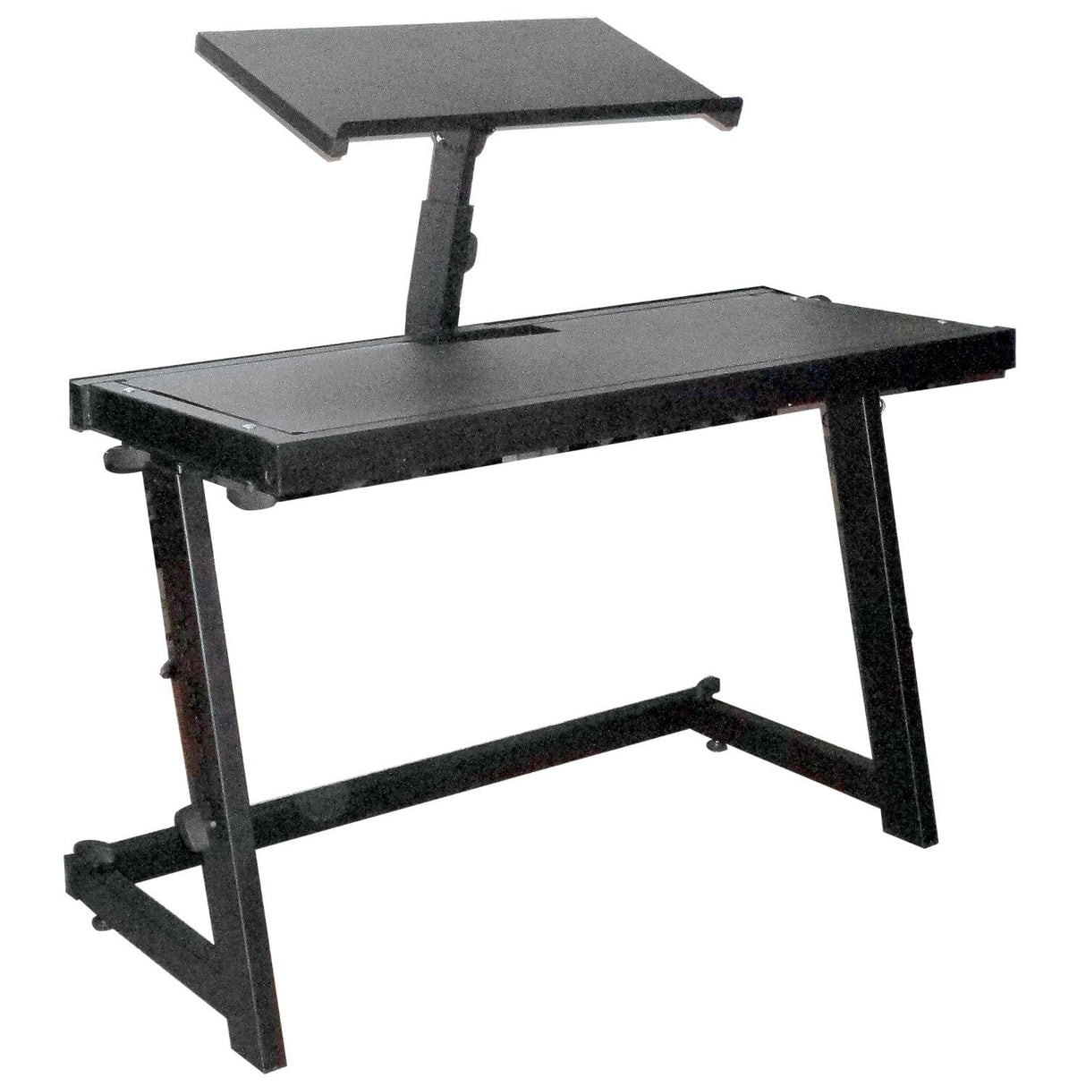 Ibiza - DS20 - Soporte DJ Profesional Ajustable - Funda de Transporte incluida - Negro