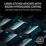 Razer DeathStalker V2 Pro (Interruptor Rojo) - Teclado Óptico Inalámbrico para Juegos de Bajo Perfil (Interruptores Ópticos Lineales, HyperSpeed Inalámbrico, Bluetooth 5.0) Diseño US, Negro