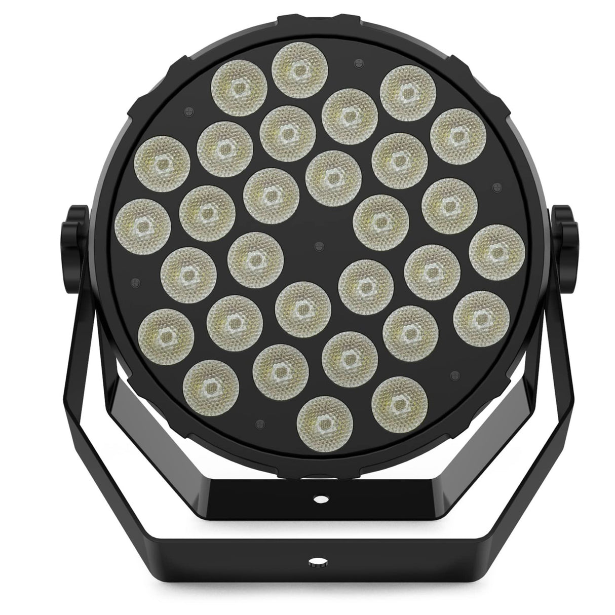 Audibax Dallas 300 - Foco LED para Discoteca - Foco Profesional 300W - Equipado con 30 Luces LED RGBW de 10W - Sincronización con Música - Modo Automático - Conexión DMX de 4 u 8 Canales