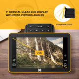 KODAK Escáner de película Digital Slide N SCAN MAX 7"- La Pantalla LCD Grande de 7" Convierte los Negativos de Color en 22MP HD b & w JPEG