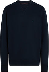 Tommy Hilfiger Sudadera Hombre Essential Fleece Crew Neck Regular Fit, Azul (Desert Sky), 3XL