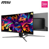MSI MPG 341CQPX QD-OLED 34 Pulgadas UWQHD Monitor Curvo Gaming - 3440 x 1440 21:9 QD-OLED Panel, 240Hz, 0.03ms, 99.3% DCI-P3, ΔE≤2, DisplayHDR True Black 400, DP 1.4a, HDMITM, USB Tipo C PD:98W