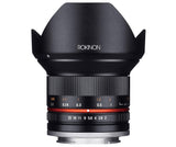Rokinon 12mm f/2.0 CS Lens for Fujifilm X