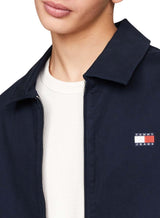 Tommy Jeans Cazadora de Entretiempo para Hombre, Azul (Dark Night Navy), S