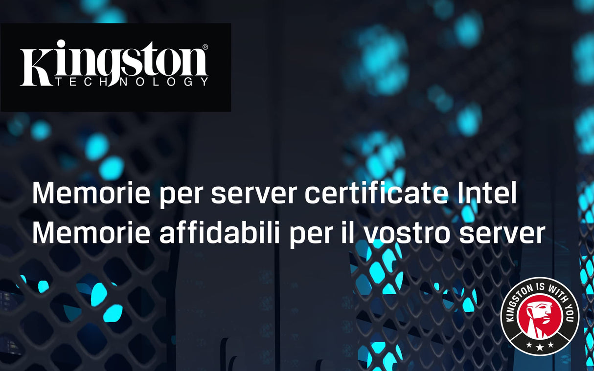 Kingston Server Premier 32GB 2666MT/s DDR4 ECC Reg CL19 DIMM 2Rx8 Memoria para servidor Micron F Rambus - KSM26RD8/32MFR