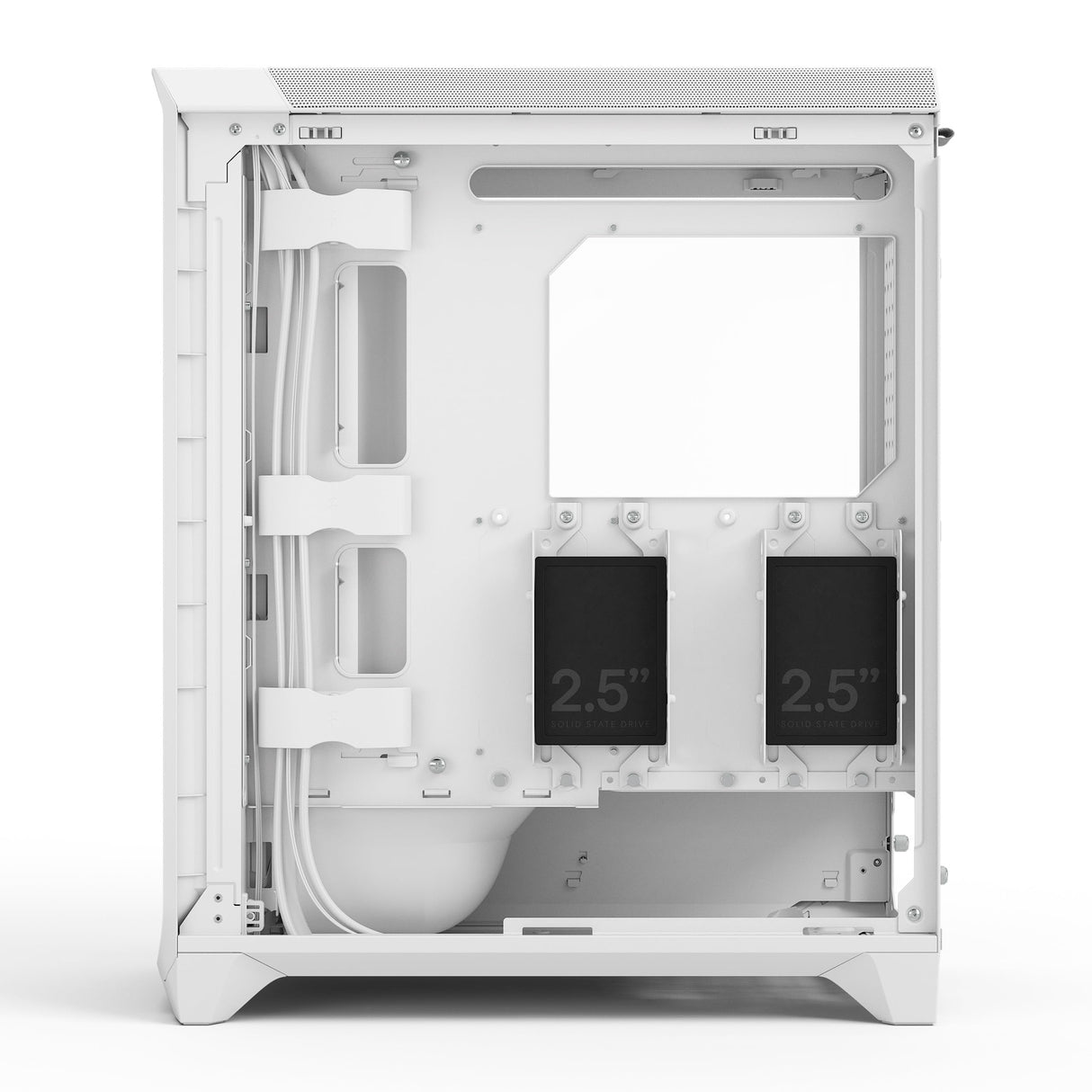Fractal Design Meshify 3 White TG Clear Tint - Computer Case