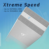 OWC Mercury Elite Pro Dual (0 TB), concentrador USB de 3 Puertos, USB 3.2 Gen 2 (USB-C), 10 GB/s, solución de Almacenamiento Externo