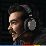 Skullcandy PLYR Cascos Over-Ear Inalámbricos Multiplataforma para Gaming, con Enhanced Sound Perception, 24 h de Autonomía, Micrófono con IA, Compatibles con Xbox Playstation y PC - Negro