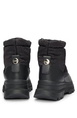 BOSS Foster_Bootie_CBBNY, botín Mujer, Negro, 37 EU