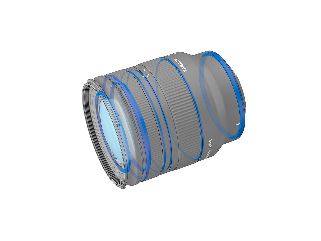 Tamron Objetivo para Sony E-Mount (150-500 mm, F/5-6.7, di III VC VXD, para Montura Sony E-Mount), Negro