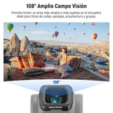 NEEWER Juego de 3 Filtros ND (ND2-32 Variable, CPL, Difusión Negra 1/4) y Lente Gran Angular 0.75X, Lente Macro 2X, Lente Anamórfica Azul 1.2X, Protectores Compatibles con dji Osmo Pocket 3, FL-B28