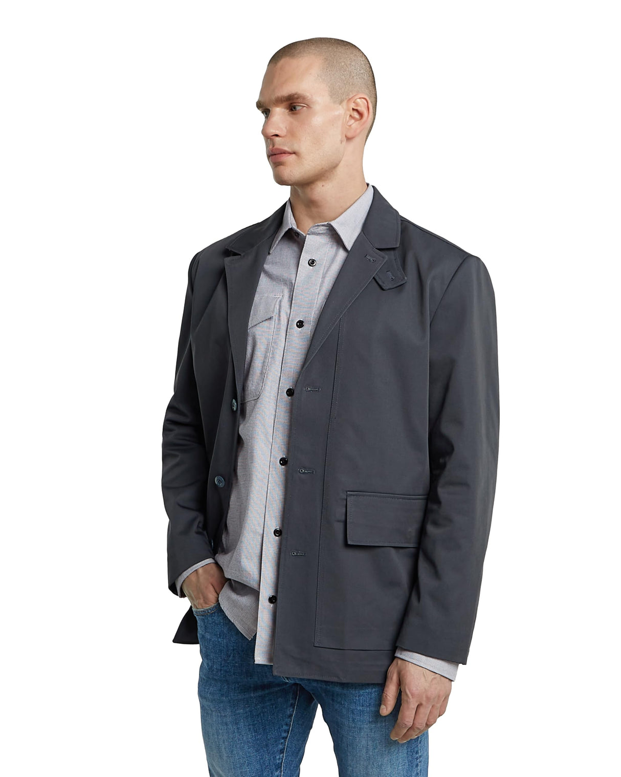 G-STAR 4 Pkt Blazer, Azul (India Ink D26934-e064-h392), XL Hombres