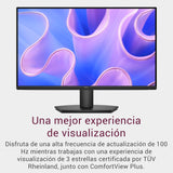 Dell 27 Monitor - SE2725HM, Full HD (1920x1080), 100Hz, IPS, 5ms, VESA (100x100mm), HDMI, VGA, 3 Años de Garantía, Negro
