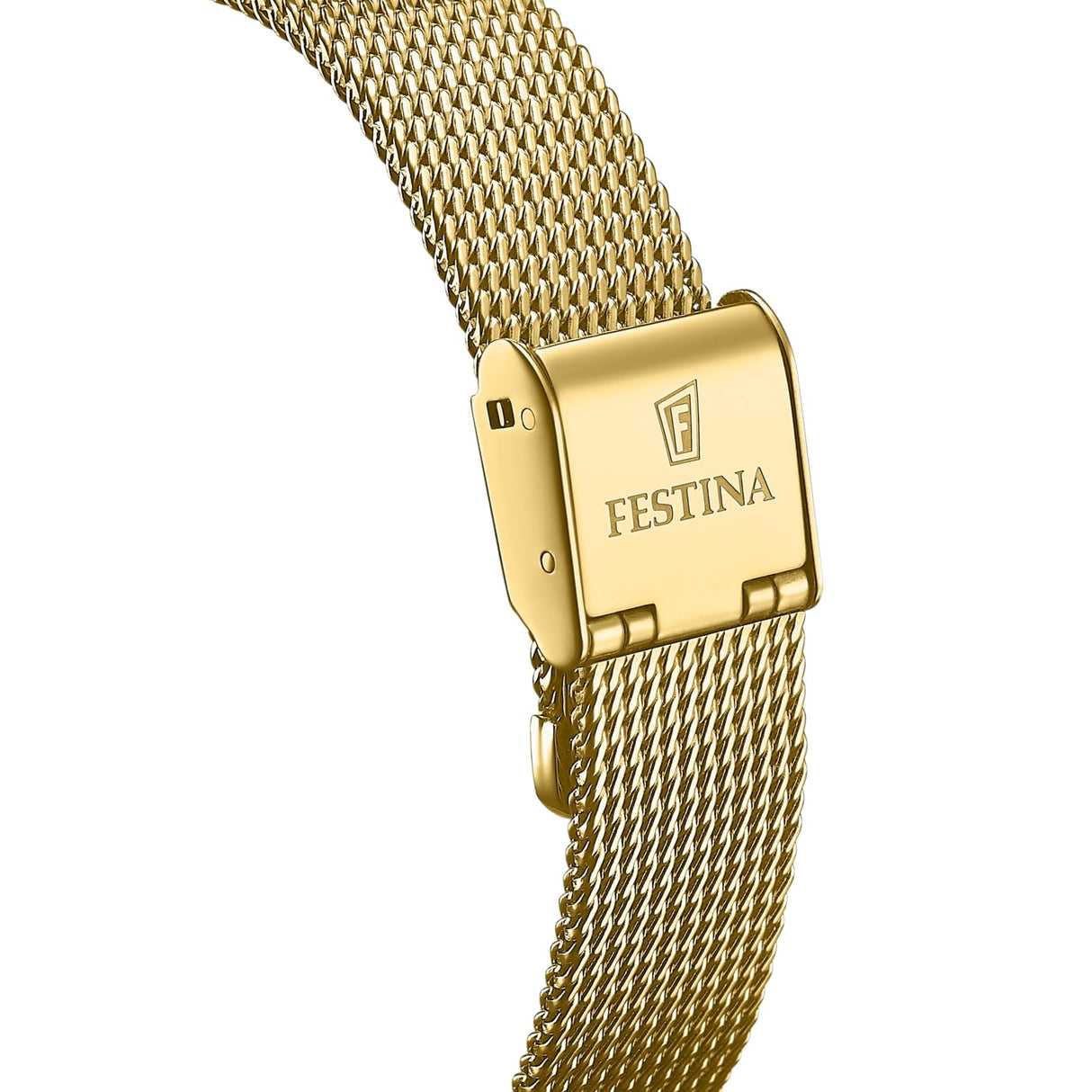 Festina Reloj Mujer F20629/1 Automatico Caja de Acero Inoxidable 316l Dorado Correa de Acero Inoxidable 316l Dorado