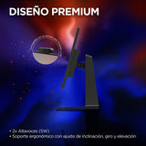 Lenovo Legion Y32p-30 - Monitor Gaming 31.5" 4K UHD con EyeSafe (IPS, 144 Hz, 0.2ms, HDMI DP USB-C + Cables, FreeSync Premium, HDR400, Altavoces) Ajuste de Inclinación/Elevación/Rotación - Negro