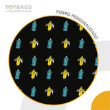 Mochila Escolar Fortnite Crazy Banana + Carro Toybags con 4 Ruedas Giratorias - Compartimento Principal y Bolsillo Frontal - Interior Forrado con Porta Ordenador - 41 x 30.5 x 12 cm