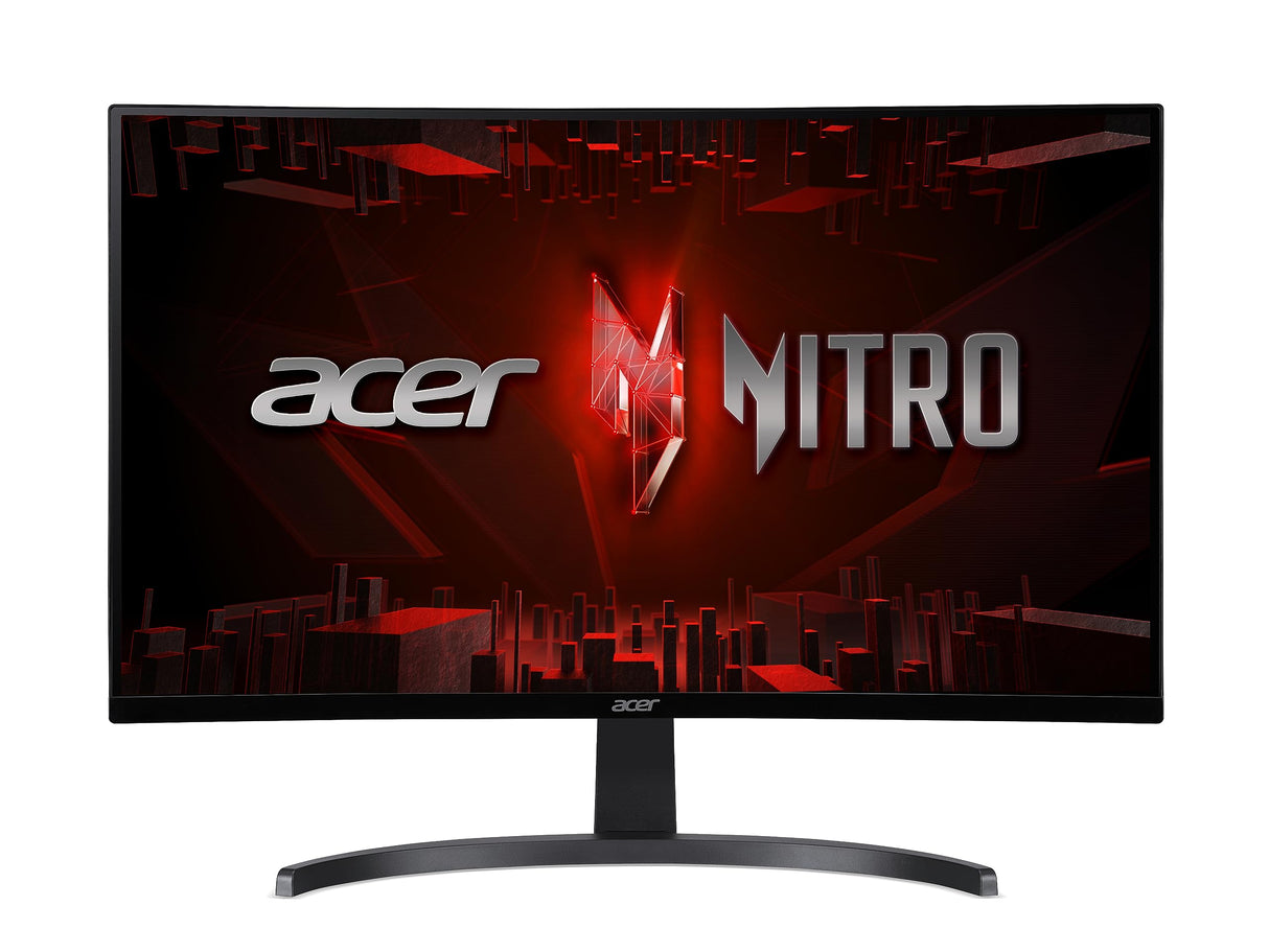 Acer Nitro ED273 S3 - Monitor de Juegos (27 Pulgadas, Pantalla Full HD, 165 Hz (180 Hz OC), 1 ms (VRB), 1 HDMI 2.0, 1 HDMI 1.4, 1 DP 1.2, AMD FreeSync Premium, Color Negro