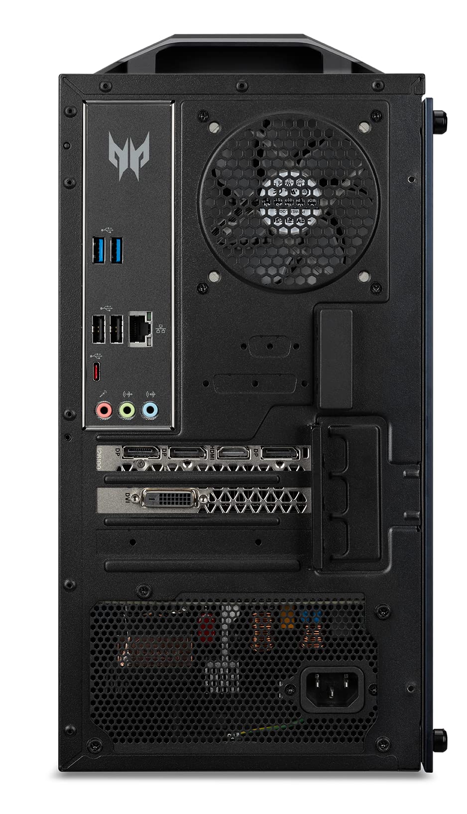 Acer Predator Orion 3000 PO3-630 - Ordenador de Sobremesa Gaming (Intel Core i5-12400F, 16 GB RAM, 512 GB SSD, NVIDIA GeForce RTX 3060 Ti, 2.5 GHz, Windows 11 Home, Ethernet, Wi-Fi) - Negro