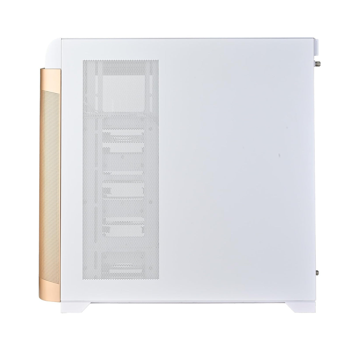 SilverStone Technology Seta A2 chasis Torre Mediano excepcionalmente versátil, Oro Rosa, Blanco, SST-SEA2Y-GWG