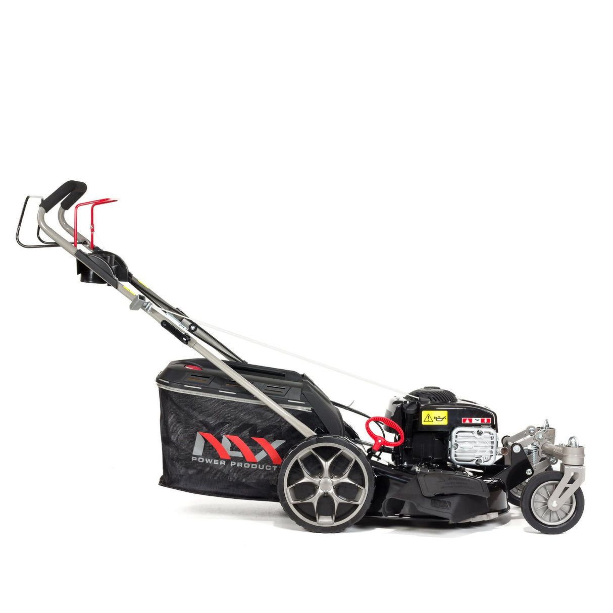 NAX POWER PRODUCTS 2000S Briggs & Stratton Serie 625EXi 150 cm3 ReadyStart Ancho de Corte 46 cm Cesta 60l Ruedas giratorias Delanteras cortacésped a Gasolina con propulsión, nax2000s 625exi 46 cm
