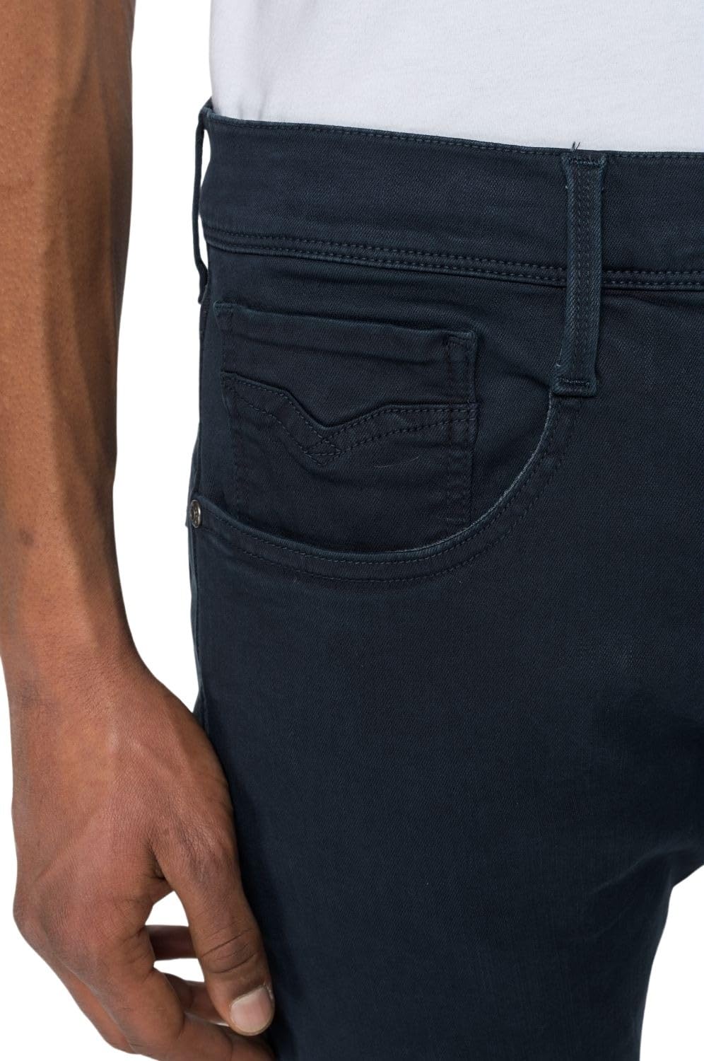 REPLAY M914 Anbass Hyperflex Colour Xlite, Jeans Hombre, Azul (Blue 010-2), 32W / 34L