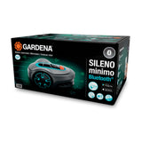 Gardena Robot cortacésped SILENO minimo 250 m²: cortacésped Inteligente con conectividad óptima, programable con la aplicación Bluetooth® de Gardena, versión IT/ES (15201-34)