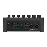 MACKIE MobileMix mezclador de 8 canales alimentado por USB para producción audiovisual, sonido en directo y streaming con instrumentos, micrófonos y Bluetooth