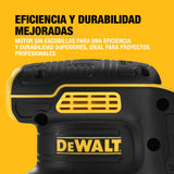DEWALT Lijadora sin escobillas de 125 mm, 18V XR, Sin batería ni cargador, DCW210N-XJ