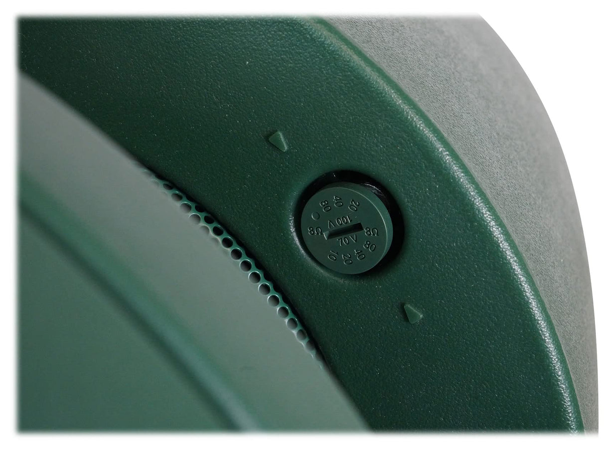 JBL Subwoofer Profesional JBL-Control 89MS de 8 Pulgadas para Exteriores sobre el Suelo. Funcionamiento de 8 ohmios o 70 V. Verde