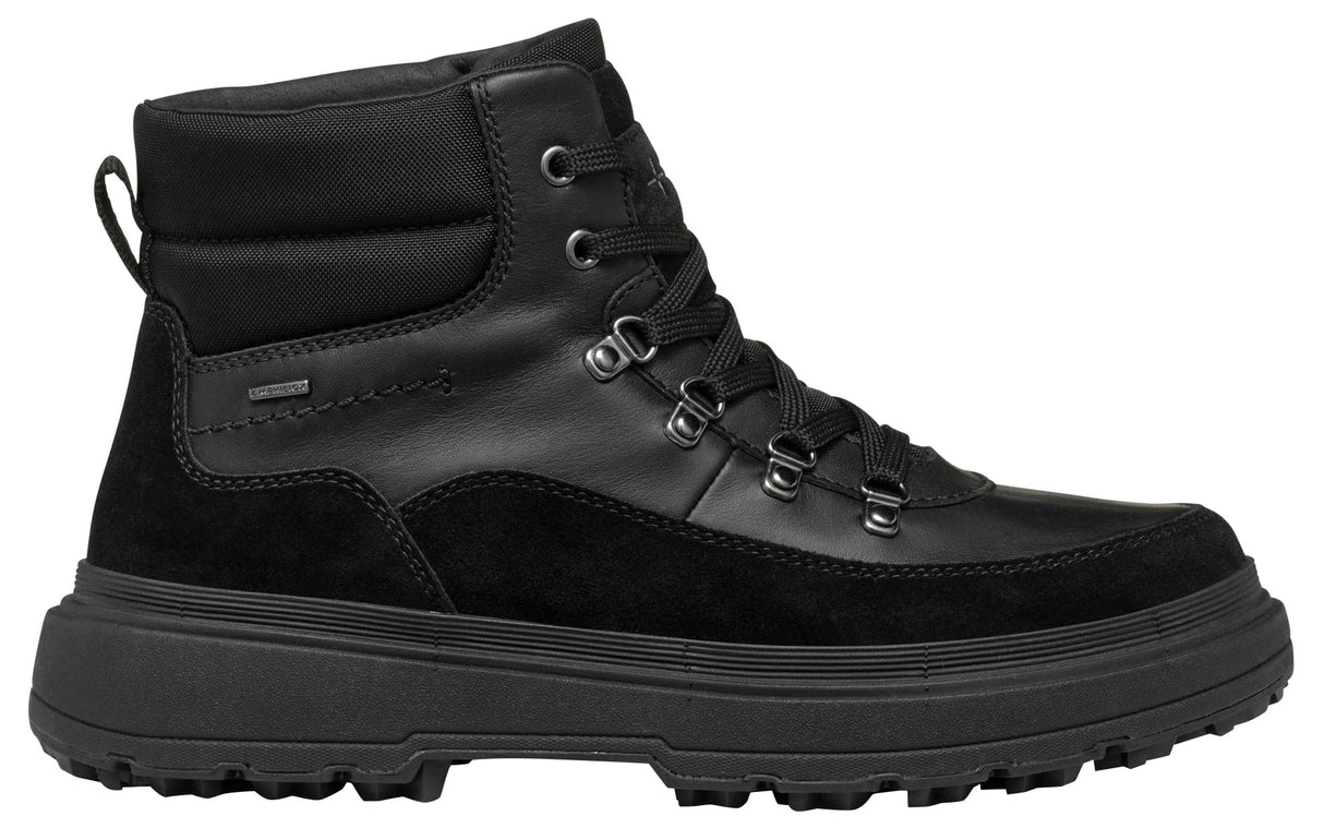 Geox D Lamidie + Grip ABX, Bota de Tobillo Mujer, Black, 37 EU