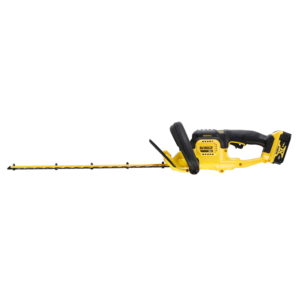 DEWALT DCMHT563P1-QW - Cortasetos XR 18V 55cm 25mm con 1 batería Li-Ion 5,0Ah