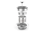 Riviera&bar CHA DAO Expert – Tetera de temperatura ajustable – Cristal templado y acero inoxidable – Modo silencioso – Infusión de té óptimo – 1,5 L, 22 x 36,5 x 29,5 cm