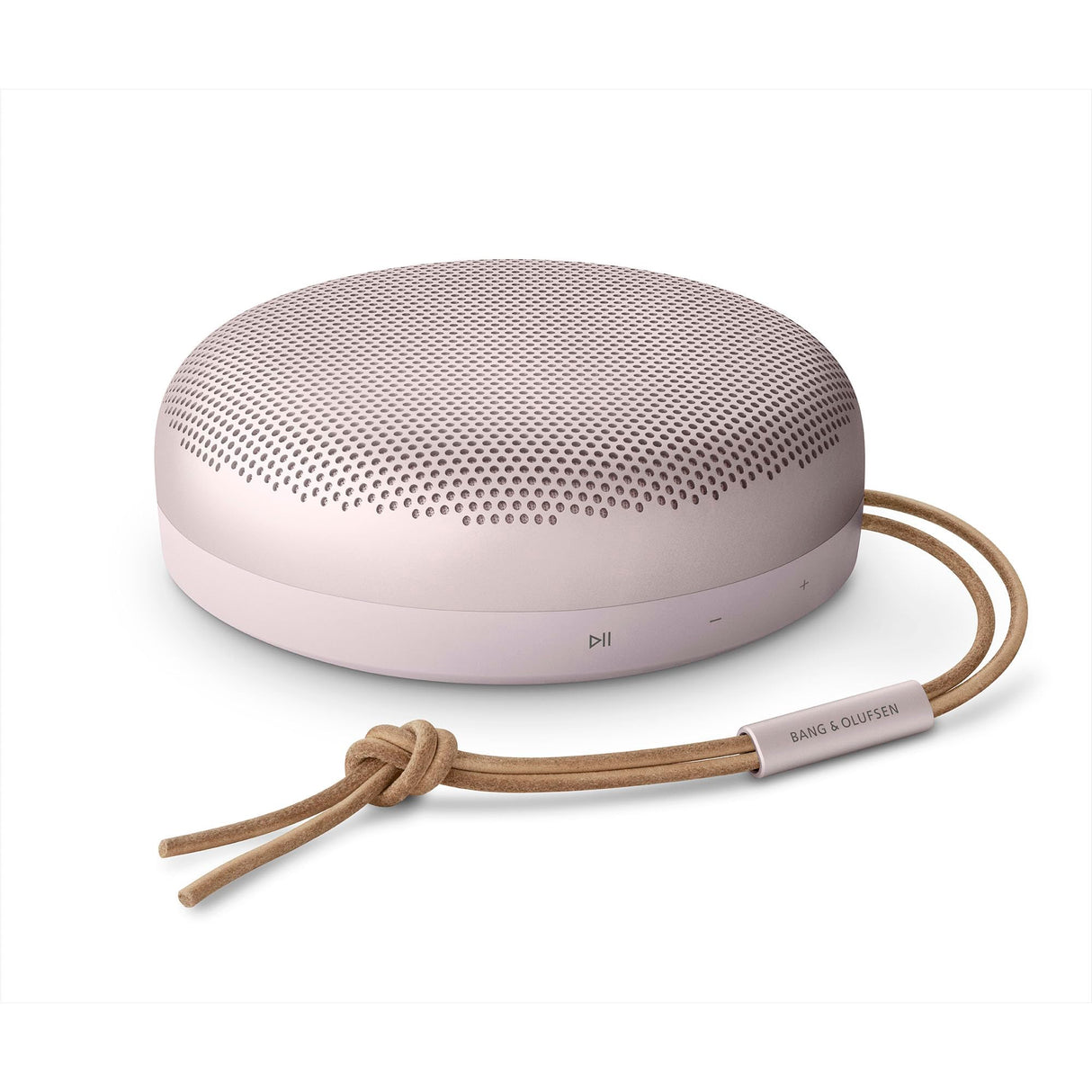 Bang & Olufsen Beosound A1 (2.ª Gen) Altavoz Bluetooth Inalámbrico Portátil Resistente al Agua y al Polvo con Sonido de 360 Grados, Alexa y Speakerphone, Hasta 18 horas de Batería Pink