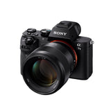 Sony SEL-85F18 Lente vertical Focal fija 85 mm F1.8 Full Frame adecuado para las series A7, ZV-E10, A6000 y Nex, montura E) Negro