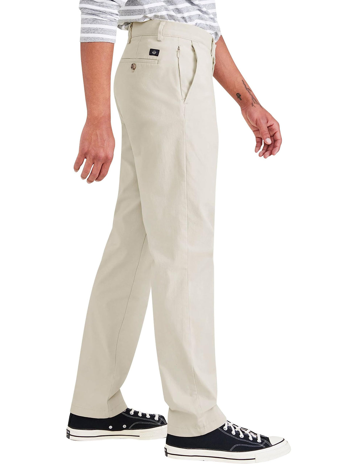 Dockers Smart 360 Flex Chino Slim, Pantalones para Hombre, Sahara Khaki, 31W / 34L