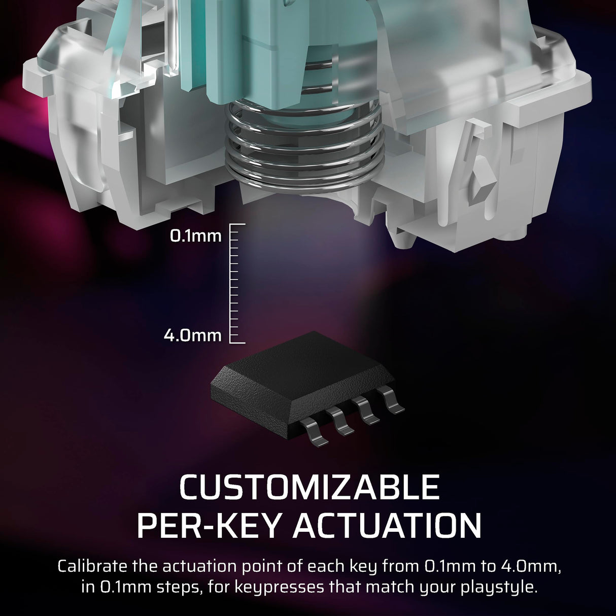 Corsair K70 Pro TKL RGB Magnético-Mecánico con Cable Teclado para Juegos – Interruptores Hiperimpulsores MGX prelubricados – Activador Hall-Effect-Rapid – Hyper-Polling de 8000 Hz – QWERTY NA