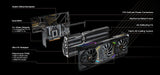 ASROCK VGA RX9070XT TC 16GO,AMD,RX9070XT,16GB,GDDR6,256BIT,2HDMI+2DP (3 Ventiladores)