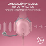 Razer BlackShark V2 X (Xbox) - Auriculares E-Sports con Cable para la Consola Xbox S|X (250 g, micrófono cardioide, transductores de 50 mm, cancelación pasiva del Ruido, Conector de 3,5 mm) Quartz